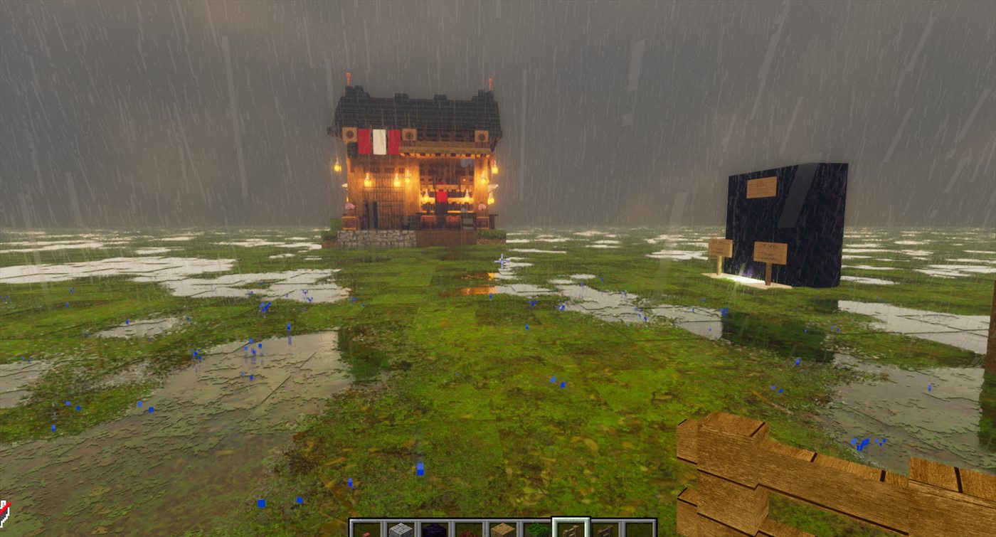 Rendu du pack de textures maison, déjà existant