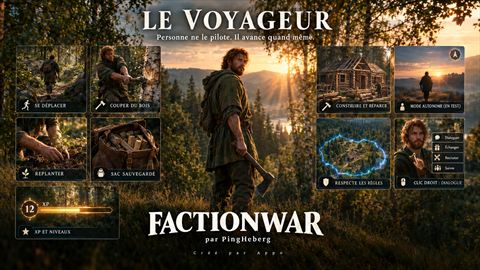 Carte du personnage le Voyageur