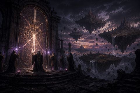 Pilier de magie — la Rupture